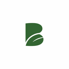 B leaf logo