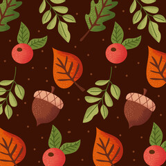 autumn season pattern