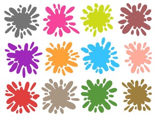 Splatter Abstract Background