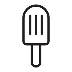 ice cream line icon