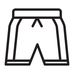 swimsuit line icon