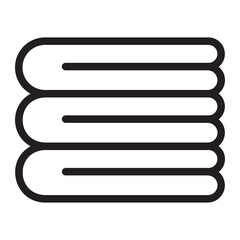 towel line icon