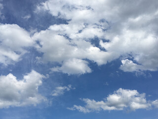 空と雲の青空背景