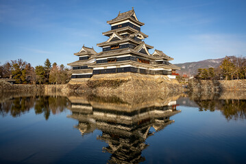 Reflection of Matsumoto Castle, Japans Black Crow Fortress 