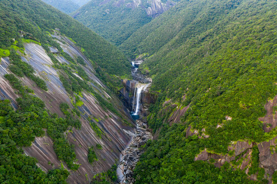 Senpiro no Taki Waterfall in Yakushima Japan
