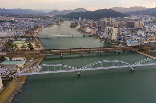 Bridges Across BIwako and Uji River in Shiga
