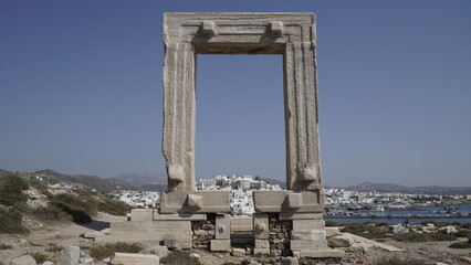 Fototapeta na wymiar Das war Zeichen von Naxos 