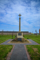 War memorial in valley gardens Withernsea