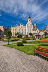 Town hall, from the mid-16th century. Wschowa, Lubusz Voivodeship, Poland.