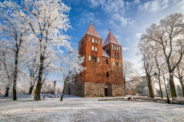 Romanesque Church of the Blessed Virgin Mary - Basilica Minor. Inowroclaw, Kuyavian-Pomeranian Voivodeship, Poland