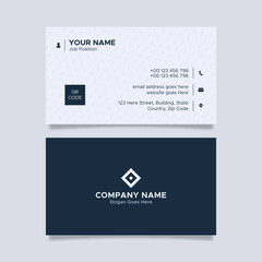 Modern Clean Corporate Business Card Design Template