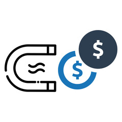 Earning, money, profit icon