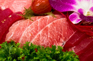 tuna sashimi