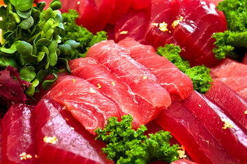 tuna sashimi