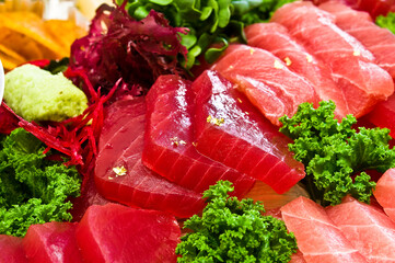 tuna sashimi