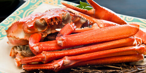 Steamed Red Crab