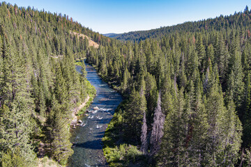 Landscape View of Truckee River