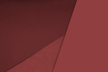 Dark and light, Plain and Textured Shades of red maroon papers background lines intersecting to...