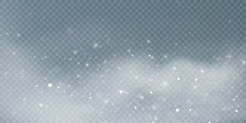 Vector Texture Cold Winter Wind. Christmas Cold Snow Effect. PNG vector