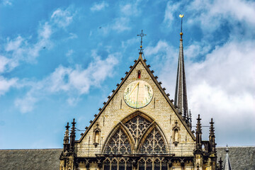 Obraz premium The Nieuwe kerk (New church) , Amsterdam, Holland