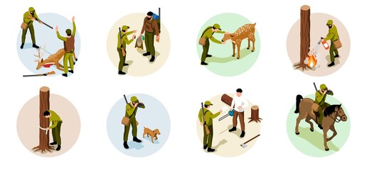 Isometric Forester Composition