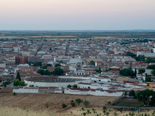 Vista de Valdepeñas. Ciudad Real. Castilla La-Mancha. España