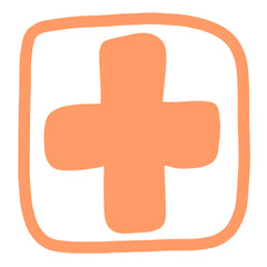 Obraz premium Aid kit icon