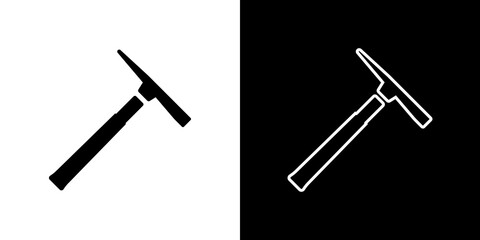Builder hammer icon
