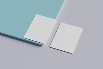 A4 Flyer Blank Mockup