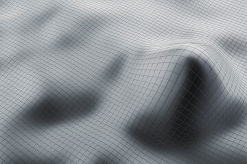 abstract surface geometric wireframe 3d rendering style background. concept 3d geography abstract background