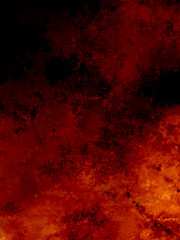 赤い幻想的な水彩テクスチャ背景
