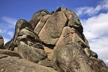 Stolby Nature Sanctuary near Krasnoyarsk. Russia