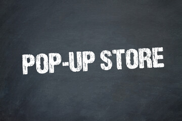 Obraz premium Pop-up Store