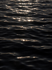 ripples on the water