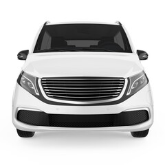 Naklejka premium Delivery Van Isolated