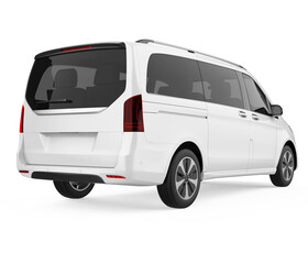 Delivery Van Isolated