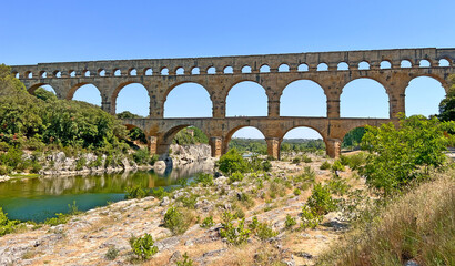 Naklejka premium Pont du Gard