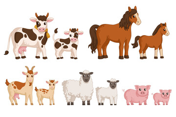 Fototapeta premium Animals that are raised on the farm