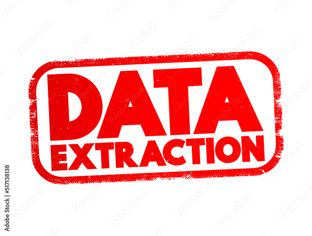 Poster data extraction - act or process of retrieving data out of sources for further data processing or da