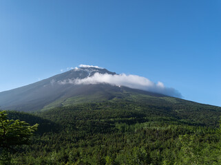Obraz na płótnie Canvas 富士山五合目からの眺め