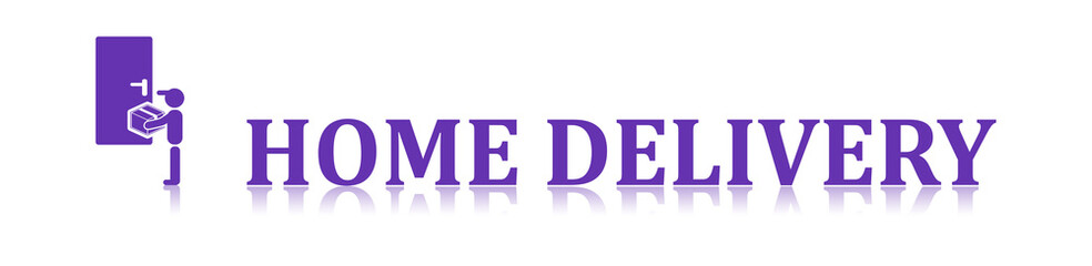 Concept of home delivery