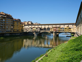 Fototapeta na wymiar Florence, Ponte Vecchio. Tuscany, Italy.