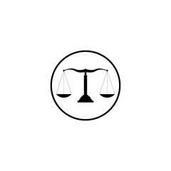 justice scale icon