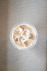 coffee, iced coffee or iced cappuccino coffee