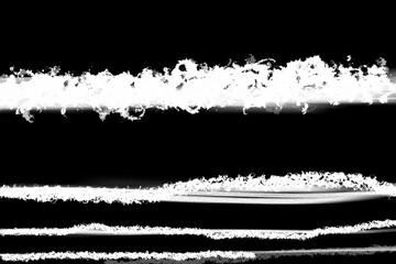 Rough Damaged Grunge Wrinkled Creased Folded Paper Cut. Authentic Distressed Overlay Poster Texture. Dust and Scratch. Surface Texture Background.