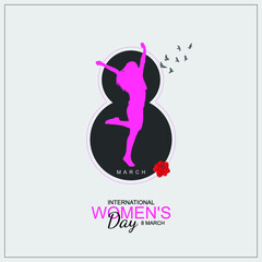 Illustration of International Women's day concept