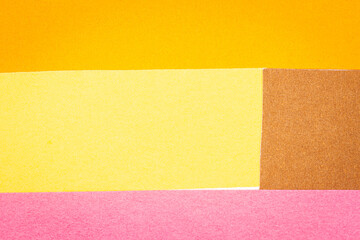 Fototapeta premium Multicolor background from a paper of different colors