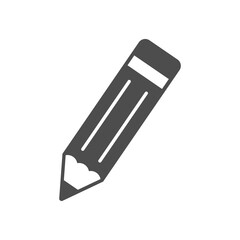 Pencil or pen glyph icon