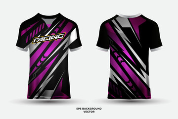 Fantastic jersey design suitable for sports, racing, soccer, gaming and esports vector
