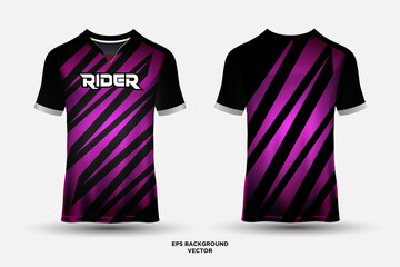 Futuristic jersey design suitable for sports, racing, soccer, gaming and esports vector